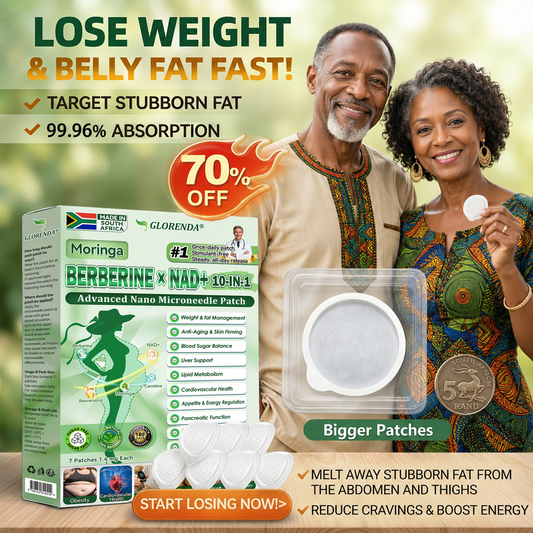 🔥 Only 10 boxes left! Get 30% off! GLORENDA® Moringa · Berberine × NAD+ 10-in-1 Patch is doctor-tested and proven safe — just 4–6 patches support weight, blood sugar, digestion, and energy with lasting results!