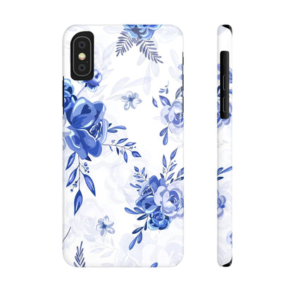 French Blue and White Toille, Slim Phone Cases, Case-Mate IPHONE16 and all sizes